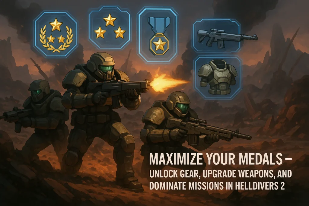 Helldivers 2 Medals Explained – Uses, Tips, and Strategies
