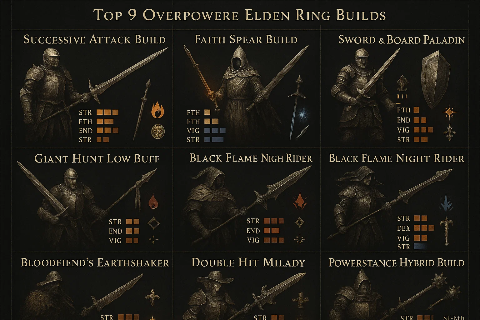 9 Overpowered Elden Ring Builds: Equipment, Strategies, and Tips